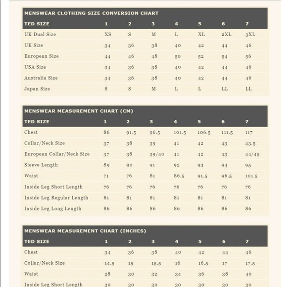 Ted Baker London vertical stripe navy and tan button down dress shirt cotton XL - Picture 15 of 15